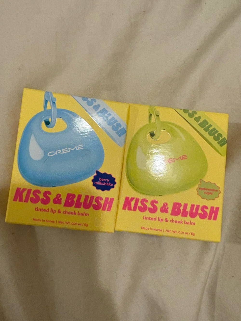 The Crème Shop - NIB Kiss & Blush Lip & Cheek Balm